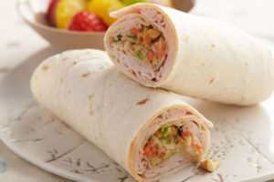Turkey and Cheese Wrap
